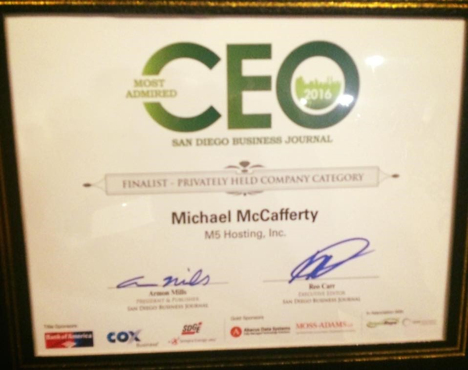 Mike CEO Cert